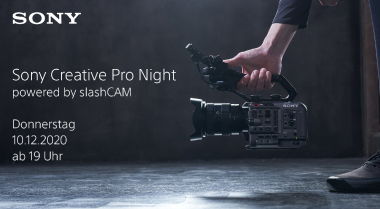 Sony Creative Pro Night powered by slashCAM