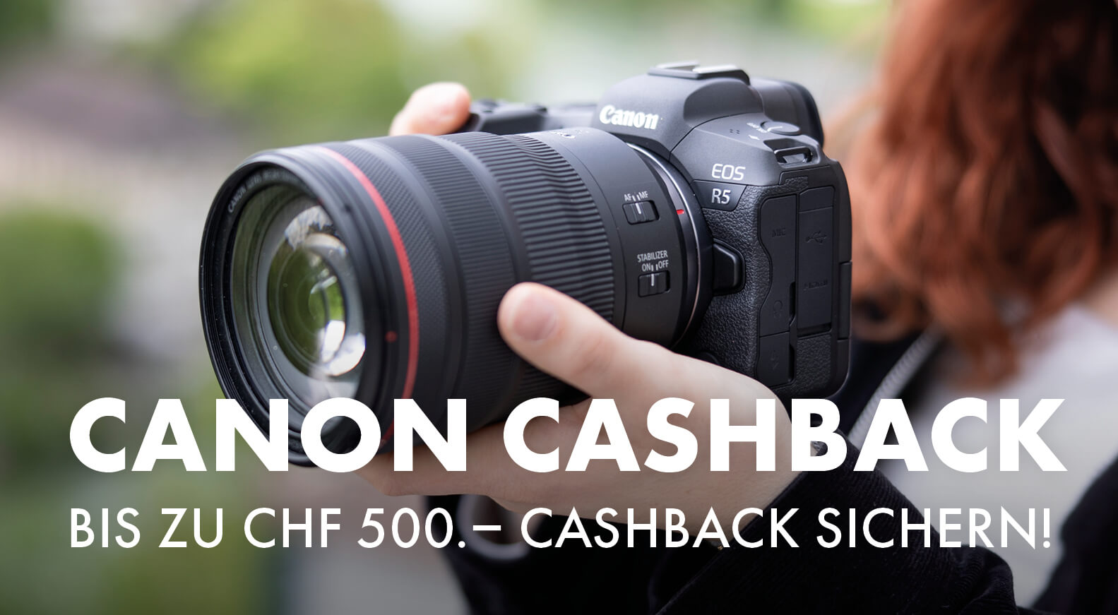 Canon Sommer Cashback – bis zu CHF 500.– Cashback sichern!