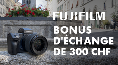 Fujifilm GFX100 II - bonus d'échange de 300 CHF