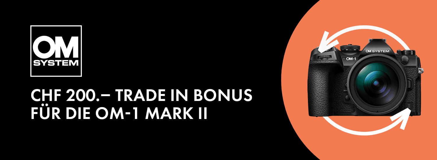 CHF 200 Trade In Bonus f&uuml;r die OM-1 Mark II
